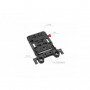 Smallrig 3016 Plaque de batterie V Mount pour tige de 15mm