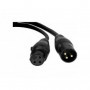 Accu-Cable Cordon audio professionnel XLR mâle/femelle de 1 mètre