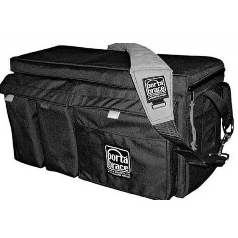 Porta Brace SZW-3B Size Wize Travel Case, Rigid Frame Shell, Black