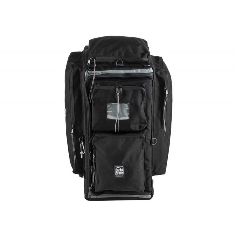 Porta Brace WPC-2ORB Wheeled Production Case, Off-Road Wheels, Black,