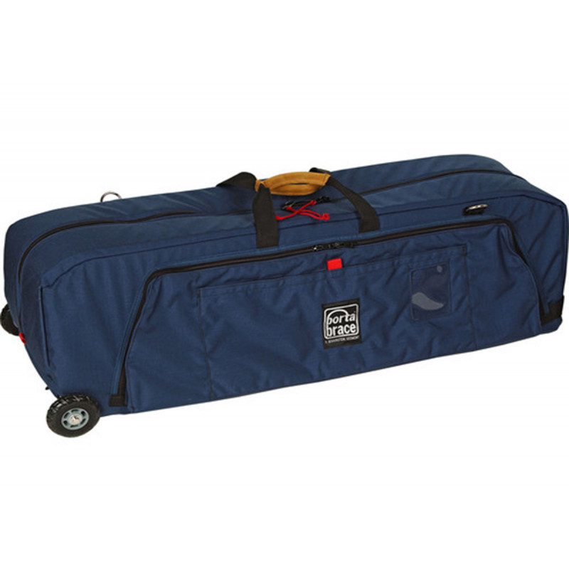 Porta Brace WRB-3OR Wheeled Run Bag, Off-Road Wheels, Blue