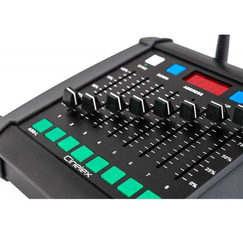 Cinelex Portable Wireless DMX Control Desk