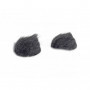 Rycote O-Cover Gris 30 x autocollants  x 6 Overcovers