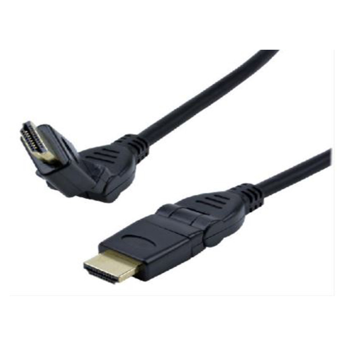 Câble HDMI 4K Coudé mâle-mâle 1,5m