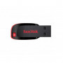 SanDisk Clé USB 2.0 Cruzer Blade 64Go Noir/Rouge