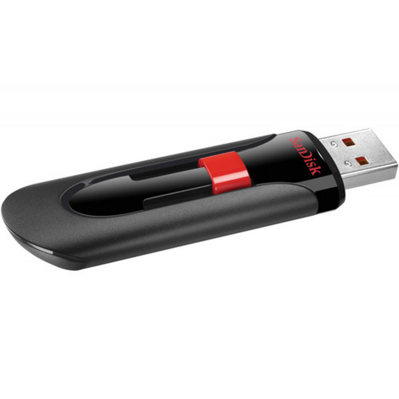 SanDisk Clé USB 2.0 Cruzer Glide 64Go Noir