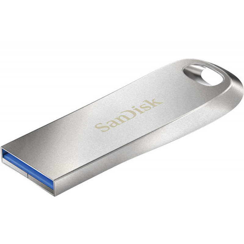 SanDisk Clé USB 3.1 Ultra Luxe 128Go 150 MB/s Argenté