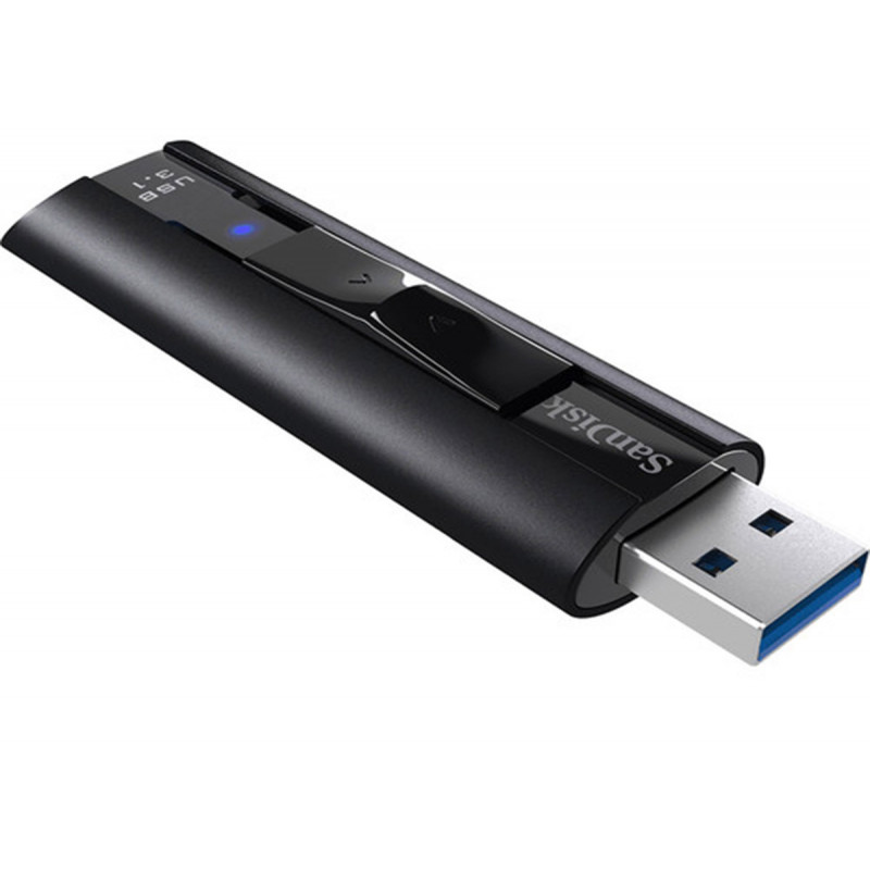 SanDisk Clé USB 3.1 Extreme Pro 128Go 420MB/s Noir