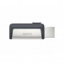 SanDisk Clé USB/Type C 3.1 Ultra Dual Drive 64Go 140MB/s Noir