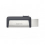 SanDisk Clé USB/Type C 3.1 Ultra Dual Drive 128Go 140MB/s Noir