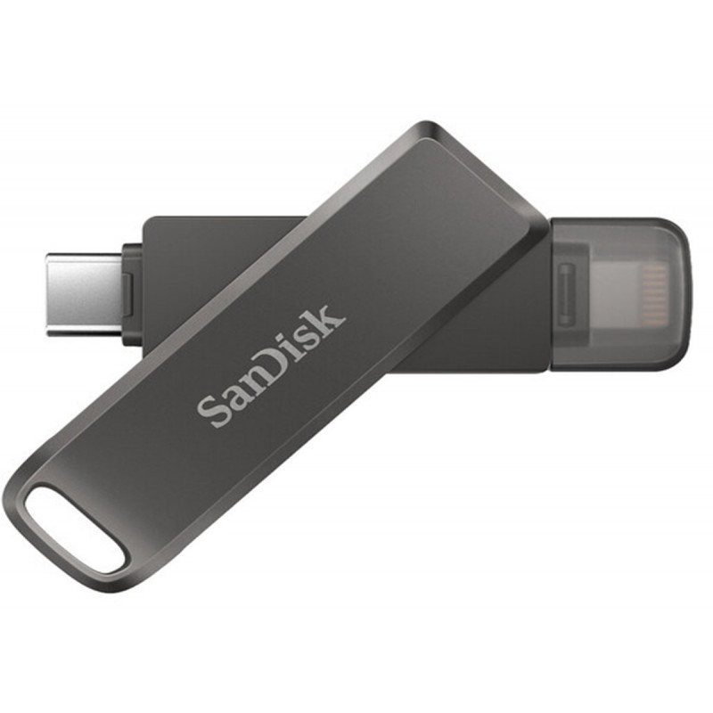 SanDisk Clé iXpand Luxe - USB 3.1 / Lightning 128Go