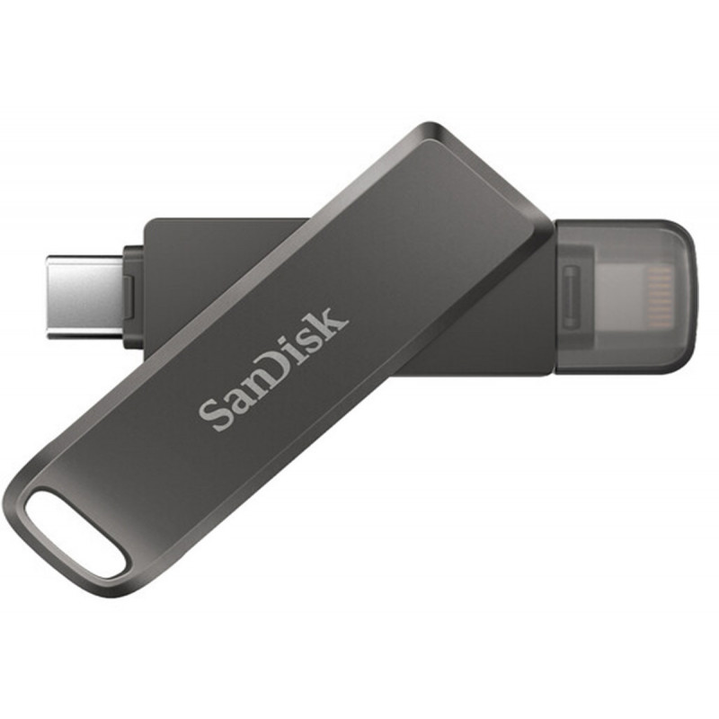 SanDisk Clé iXpand Luxe - USB 3.1 / Lightning 256Go