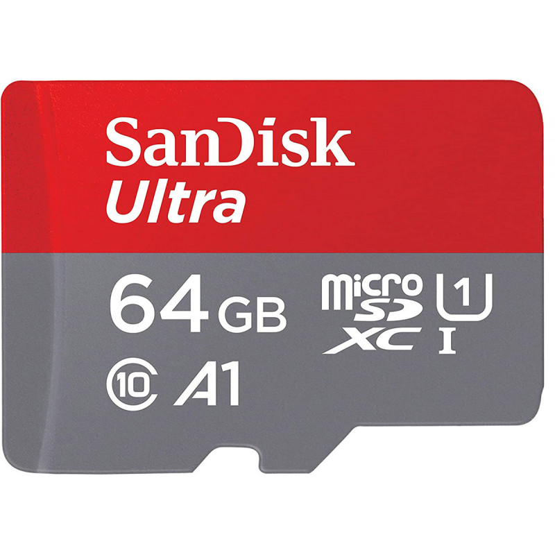 SanDisk Carte SDXC Ultra 64Go (A1/UHS-I/Cl.10/120MB/s) &Ad Chromebook