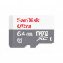 SanDisk Carte Micro SDHC Ultra 64Go (UHS-1/Cl.10/100MB/s) &Adaptateur