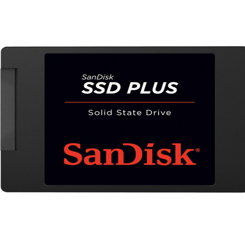 SanDisk Disque SSD Plus 2TB SATA 3 (6Goit/s) 535/450MB/s