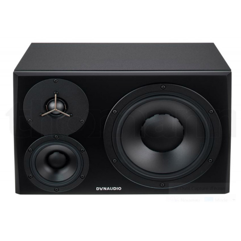 Dynaudio LYD-48 Black Left Moniteur actif 3 voies (gauche)