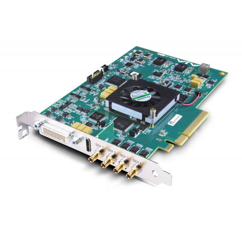 AJA KONA 4 - Carte d’entrees sorties audio vidéo 8-lane PCIe 2