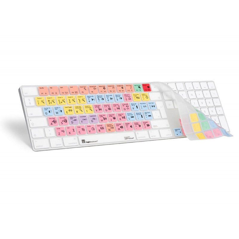 FV LogicKeyboard LogicSkin Couvre Clavier QWERTY pour Pro Tools