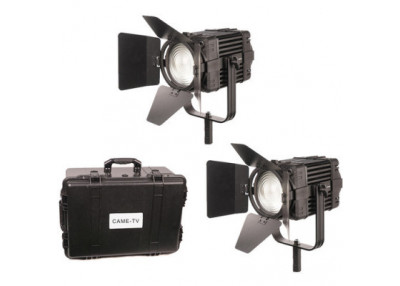 FV CAME-TV Boltzen 100w Fresnel Fanless Focusable LED Daylight Kit x2