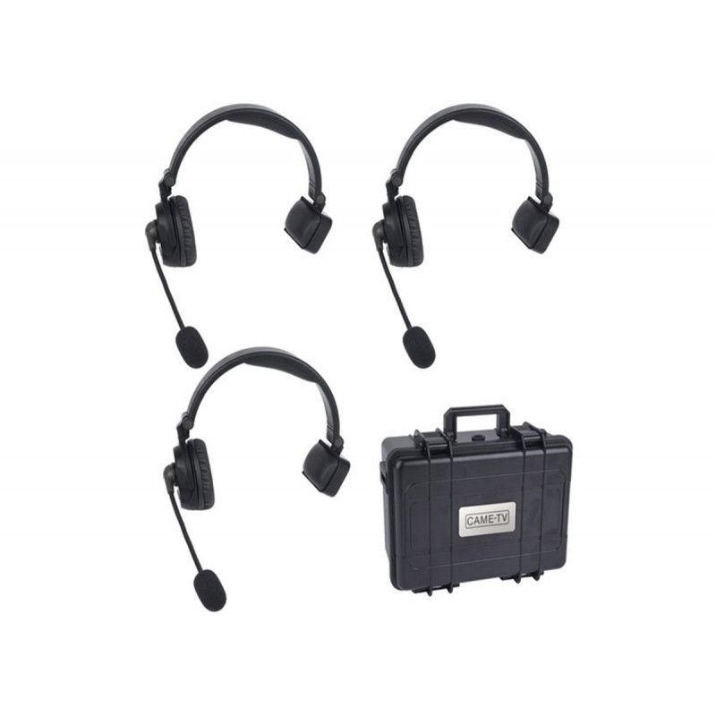 CAME-TV WAERO Duplux Digital Wireless Foldable Headset + Hardcase 3 P