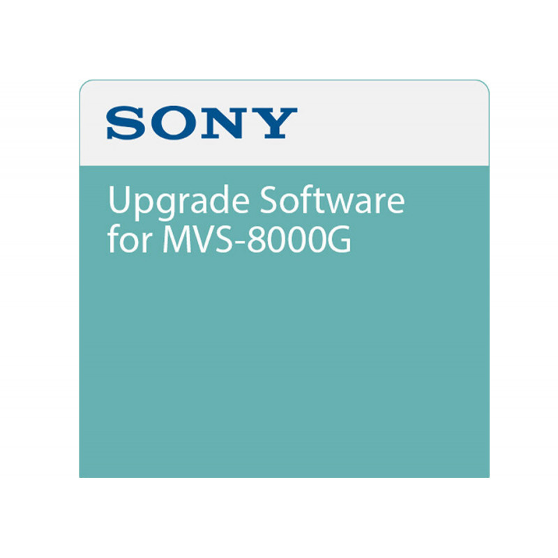 Sony mise à niveau XVS-8000 4K M / E3 (mise à niveau sur le terrain)
