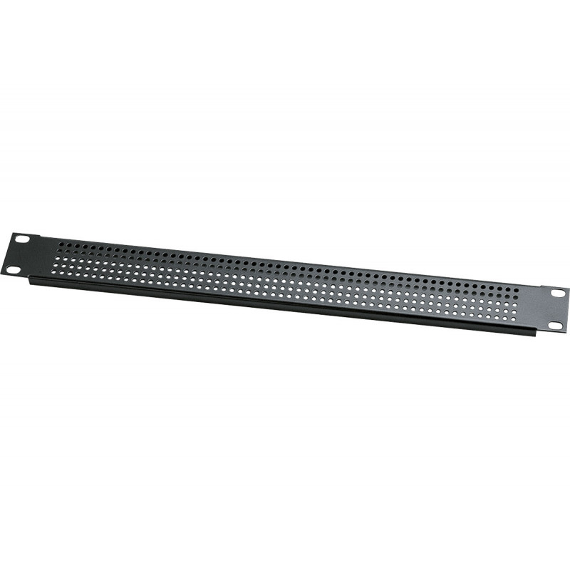 Euromet AV1 Panneaux Rack Noire - Ventilation 1U