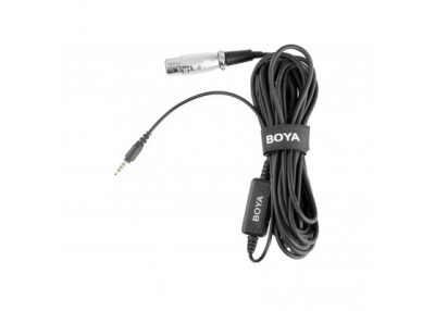 Boya BCA6 Adaptateur XLR vers Jack TRRS 3,5mm pour smartphone