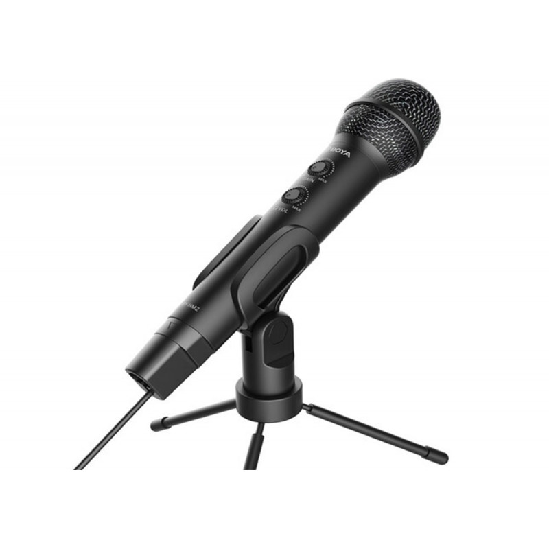 Boya HM2 Microphone main filaire pour iOS / Android / Mac / Windows