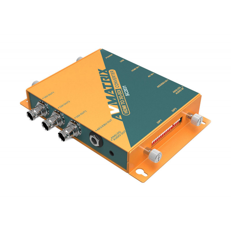 AVMATRIX SC1120 3G-SDI to HDMI& AV Scaling Converter