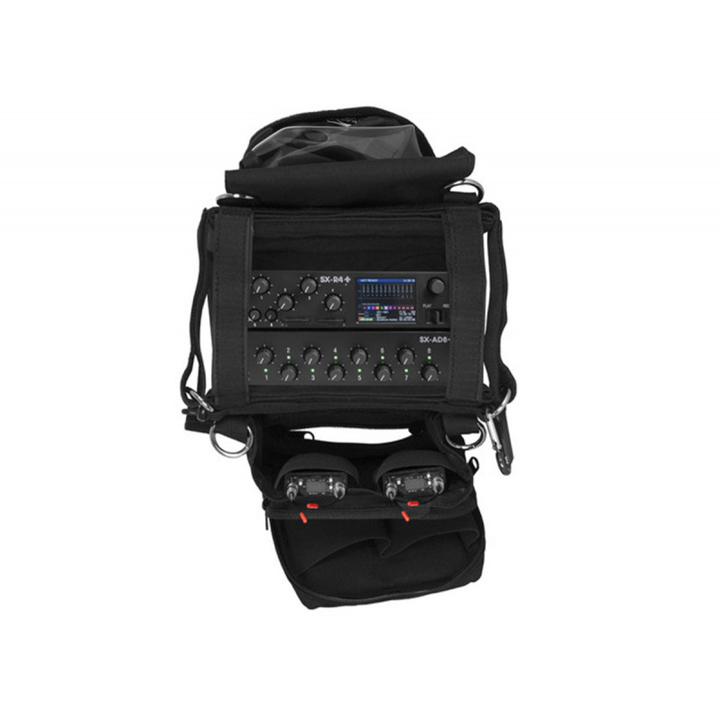 Porta Brace AO-SXR4AD8+, Audio Bag, Sonosax SX-R4+ & SX-A8+, Black