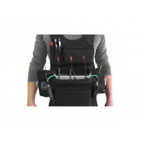 Porta Brace ATV-833 Audio Tactical Vest | Sound Devices 833 | Black
