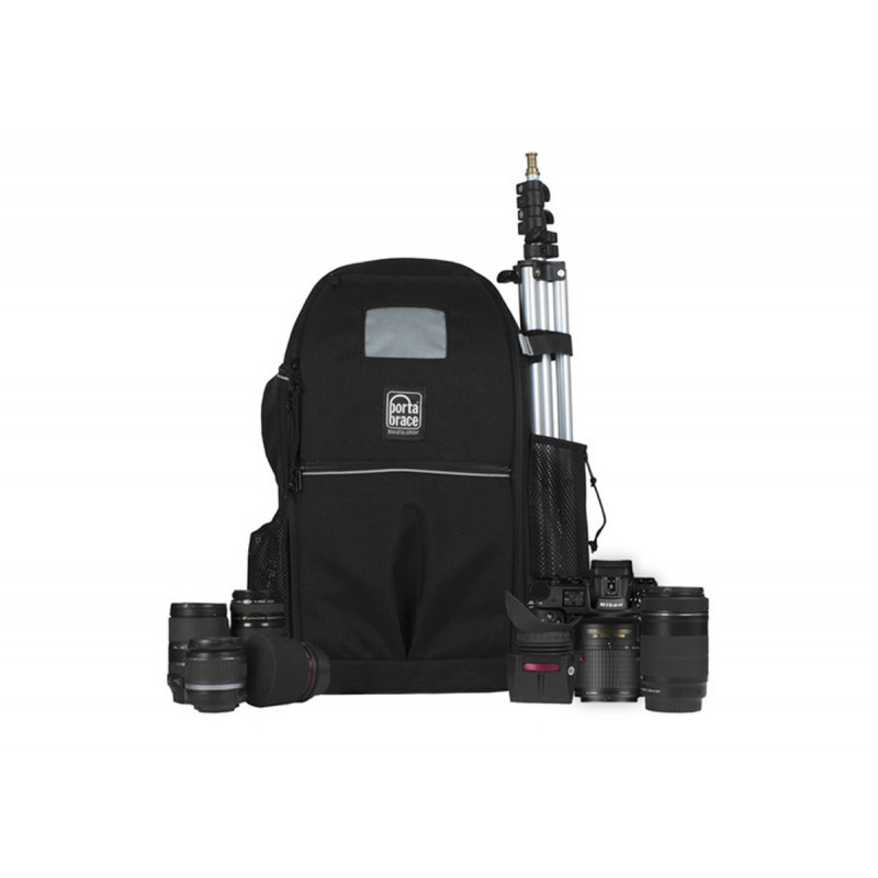 Porta Brace BK-Z67 Backpack Camera Case, Small Camcorders & DSLR, Bla