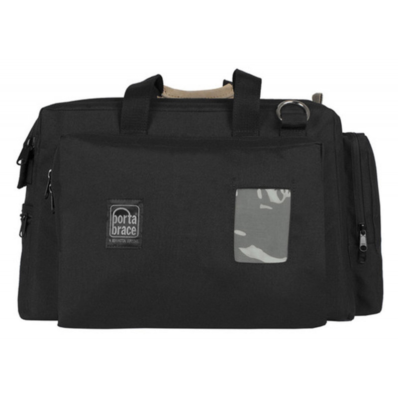 Porta Brace CS-DV4Q Camera Case Soft, Quick-Zip Lid, Black, Large