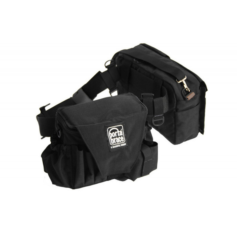 Porta Brace GRIP-PACK3 Waist Pack for Grip Accessories | Black |Large