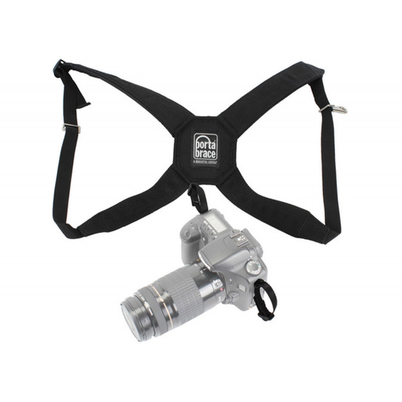 Porta Brace HR-DSLR Durable Nylon DSLR Harness with Padded Back Cross