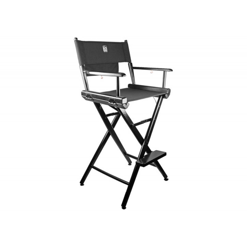 Porta Brace LC-30BB Location Chair, Black Finish, Black Seat