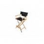 Porta Brace LC-30NB Location Chair, Natural Finish, Black Seat