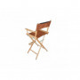 Porta Brace LC-30NDC Location Chair, Natural Finish, Ultra Suede Seat