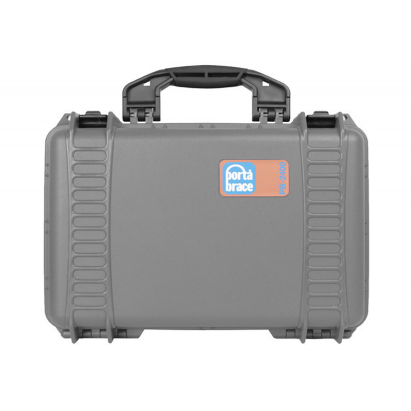 Porta Brace PB-2400FP Hard Case, Foam Interior, Airtight, Small, Plat