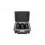 Porta Brace PB-24LENS73P Hard Case | 3 x 7-" Lens Cups | Platinum