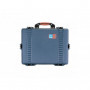 Porta Brace PB-2650F Hard Case with Wheels, Airtight, Large, Blue