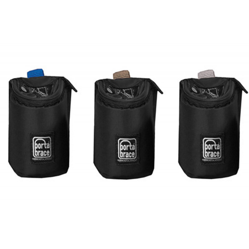 Porta Brace PB-4LCSET Lens Cups, Set of 3, Black