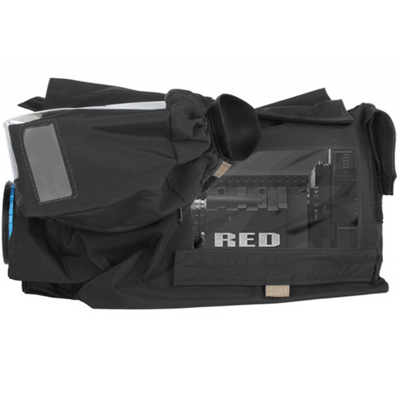 Porta Brace RS-EPIC Rain Slicker, RED-EPIC, Black