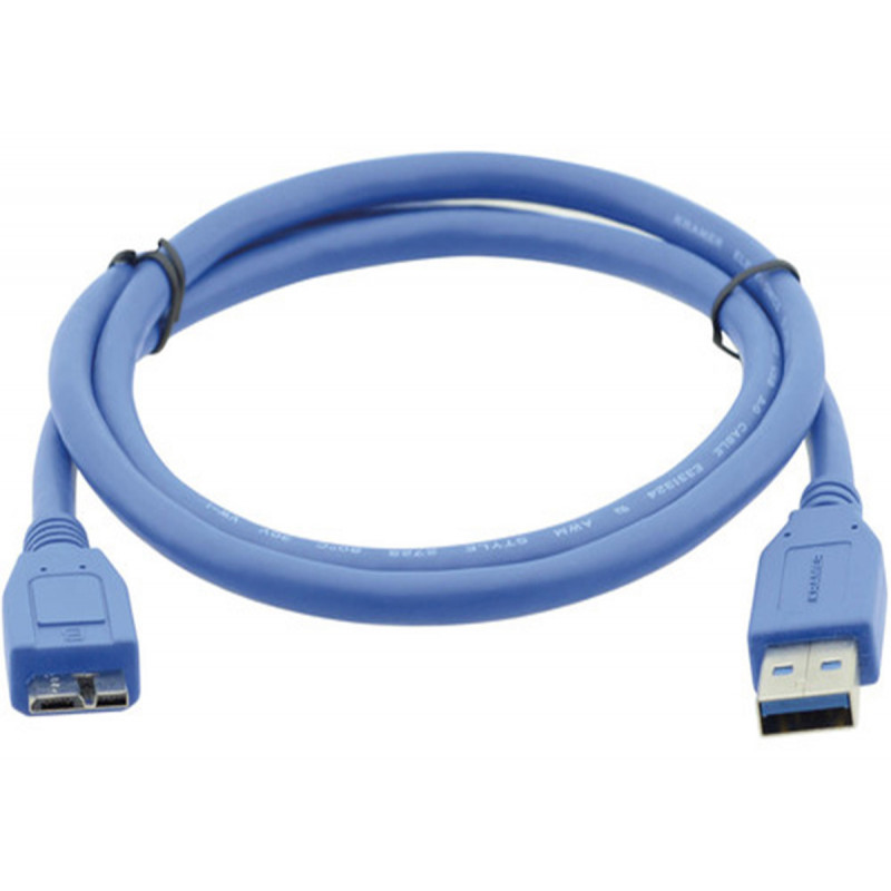 Kramer C-USB3/MICROB-3 Cable USB 3.0 A vers Micro-B