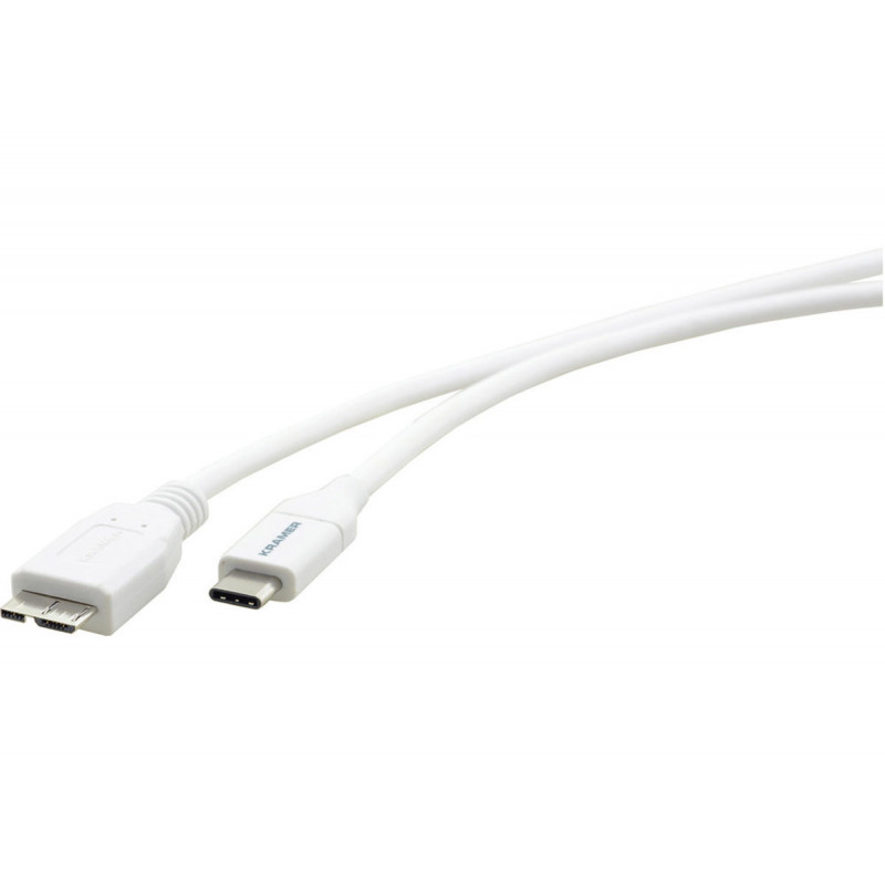 Kramer C-USB31/CMICROB-3 Cable USB 3.1 Type C vers Type MicroB