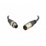 Kramer C-XLQM/XLQF-25 Cable audio XLR/XLR quadruple male-femelle