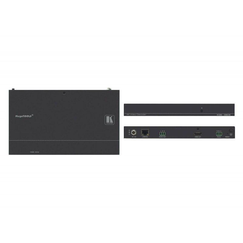 Kramer KDS-DEC5 Decodeur video 4K60 4:2:0 H.264