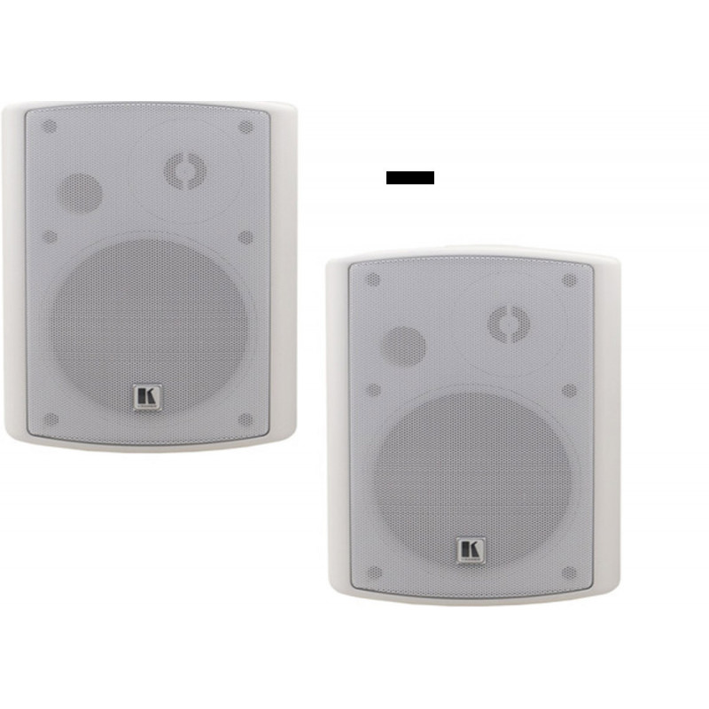 Kramer TAVOR-5-O/WHITE Enceinte murale 2voies amplifiee 2x30W(paire)