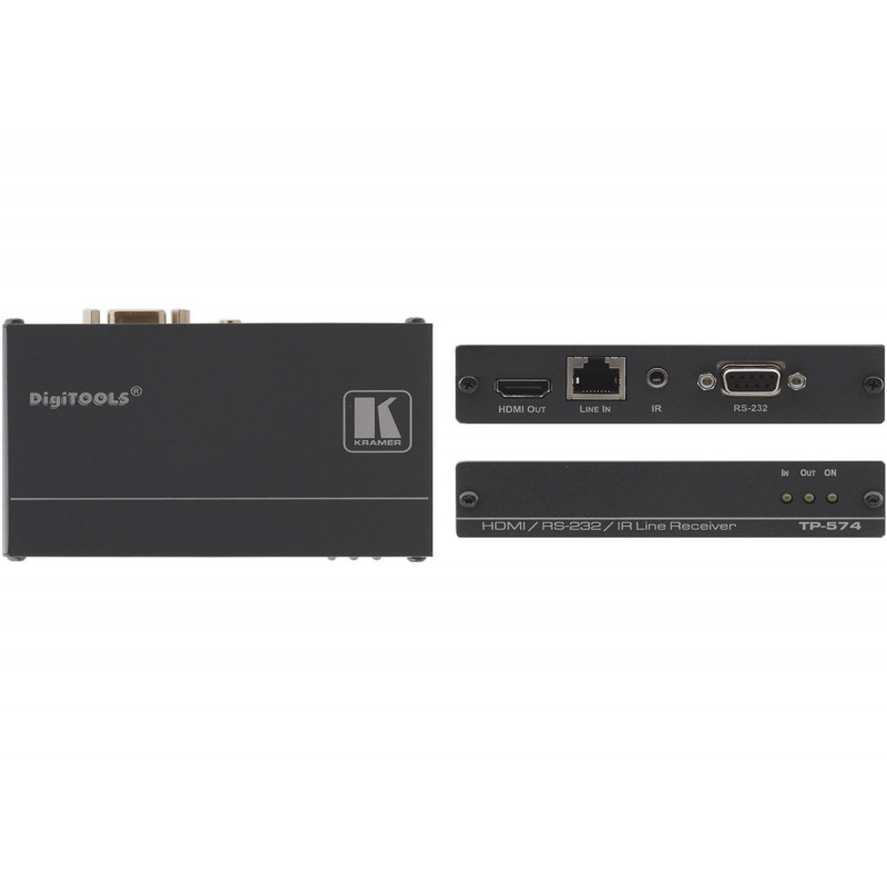 Kramer TP-574 Recepteur HDMI, IR & RS-232
