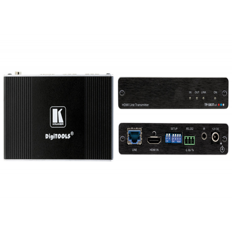 Kramer TP-583TXR Emetteur HDMI, IR & RS-232 sur HDBaseT HDMI 2.0